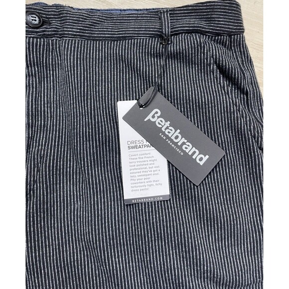 BETABRAND MEN’s STRIPPED PANTS. SIZE: 40 - Picture 6 of 7